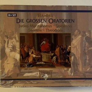 8 CDs Georg Friedrich Händel - Die Grossen Oratorien: Judas Maccabaeus-Solomon-Semele-Theodora