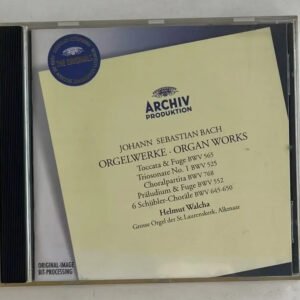 CD Johann Sebastian Bach - Orgelwerke = Organ Works