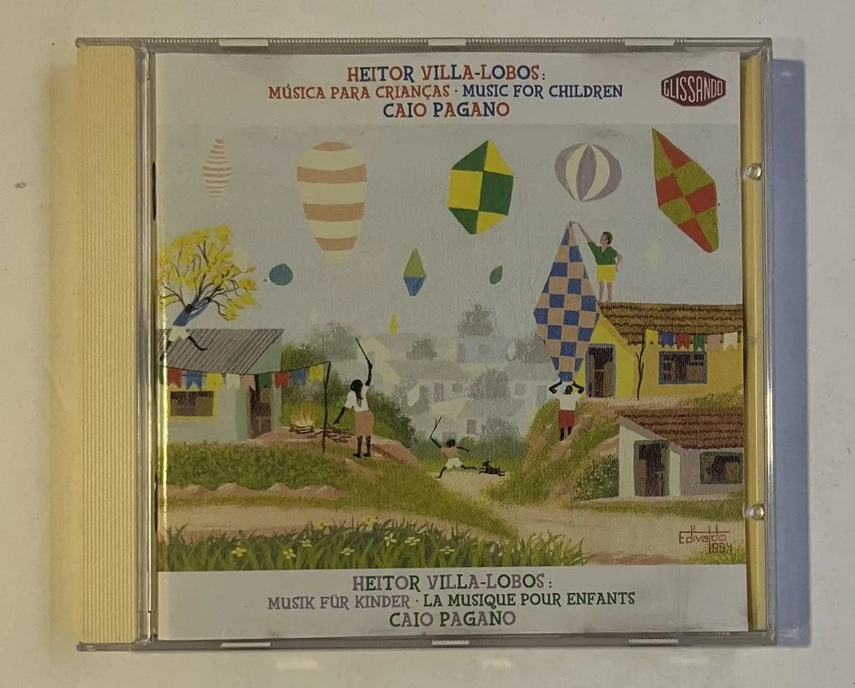 CD Heitor Villa-Lobos - Music For Children - Caio Pagano