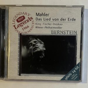 CD Gustav Mahler - Das Lied Von Der Erde