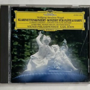 CD Wolfgang Amadeus Mozart - Klarinettenkonzert (Clarinet Concerto) - Konzert Für Flöte & Harfe (Concerto for Flute & Harp)