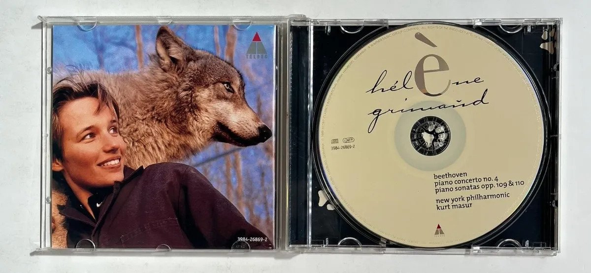 CD Hélène Grimaud - Piano Concerto No. 4 • Piano Sonatas Opp.109 & 110 - Imagem 2