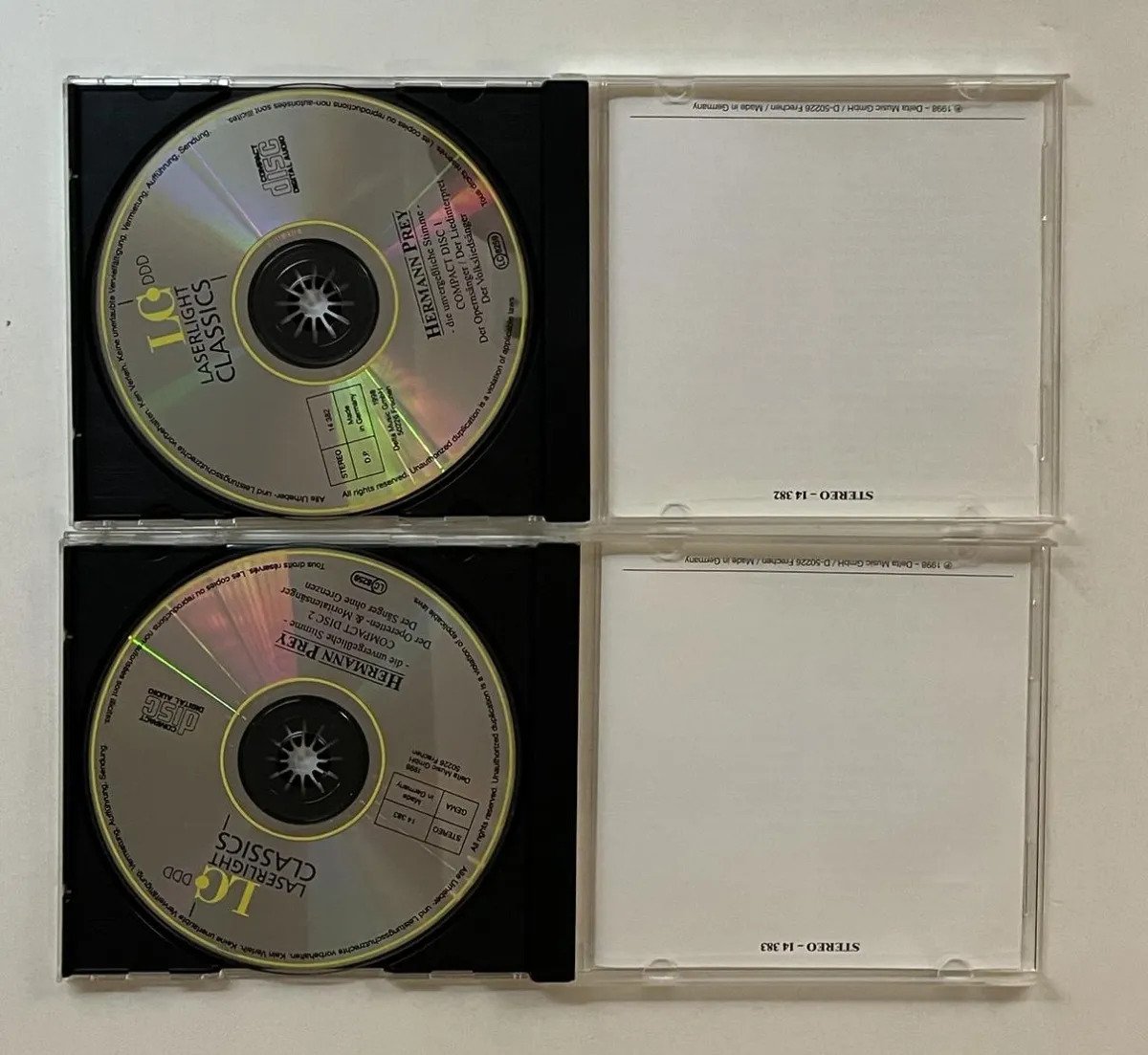 2 CDs Hermann Prey - Die Unvergessliche Stimme: Ein Musikalisches Portrait - Imagem 2