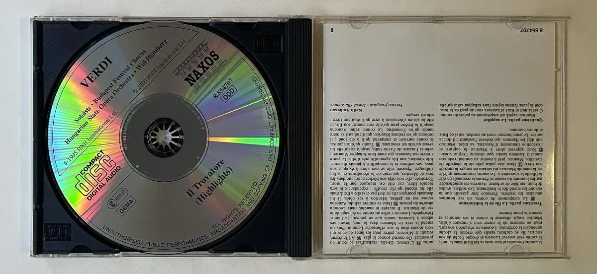 CD Giuseppe Verdi - Il Trovatore (Highlights) - Imagem 2