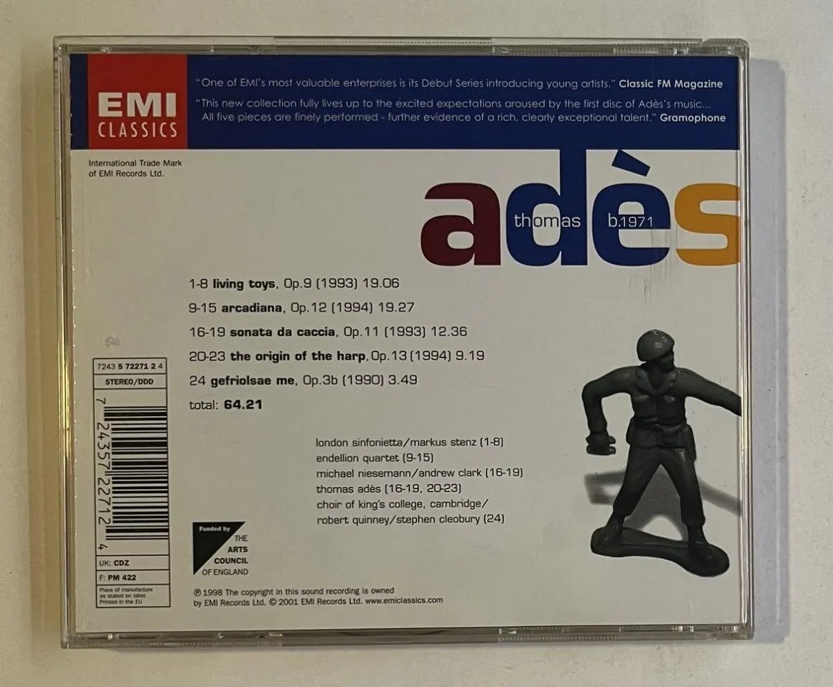 CD Thomas Adès - Living Toys - Imagem 3