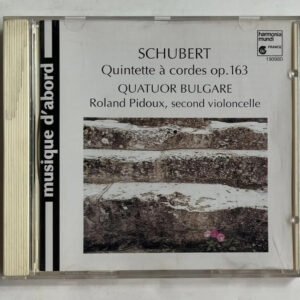 CD Franz Schubert - Quintette À Cordes Op.163
