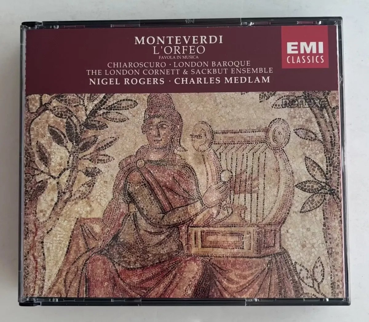 2 CDs Claudio Monteverdi - L'Orfeo (Favola In Musica) - Imagem 2