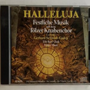 CD Tölzer Knabenchor - Halleluja (Festliche Musik Mit Dem Tölzer Knabenchor)