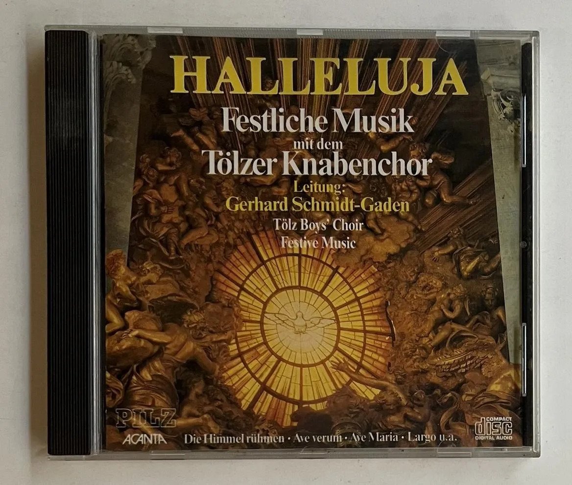 CD Tölzer Knabenchor - Halleluja (Festliche Musik Mit Dem Tölzer Knabenchor)
