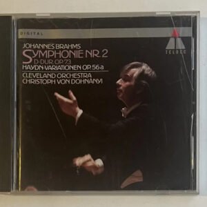 CD Johannes Brahms - Symphonie Nr. 2 D-Dur, Op. 73 / Haydn-Variationen Op. 56a