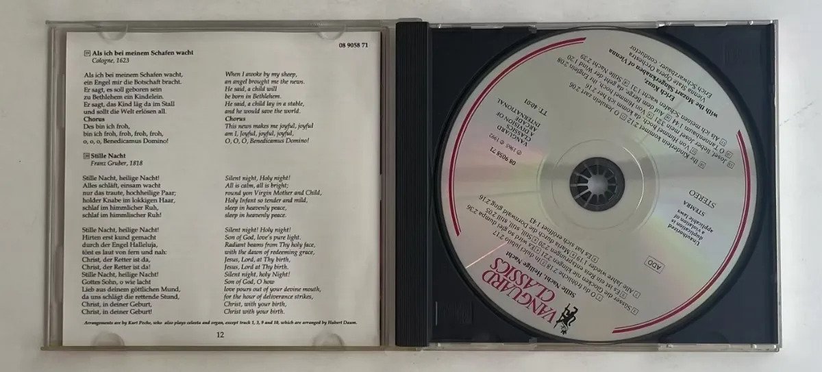 CD Erich Kunz - Stille Nacht, Heilige Nacht - Imagem 2