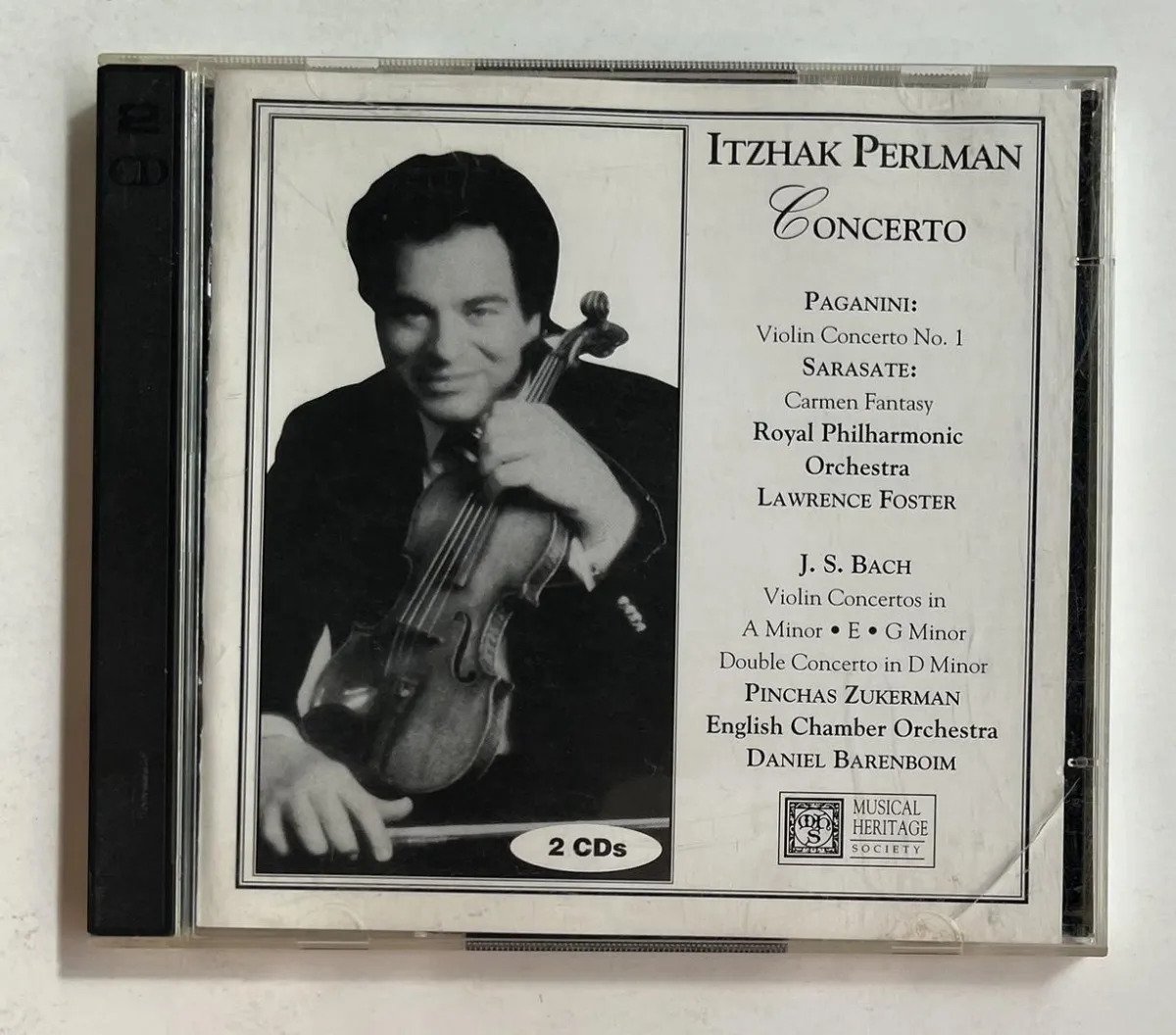 2 CDs Itzhak Perlman - Concerto