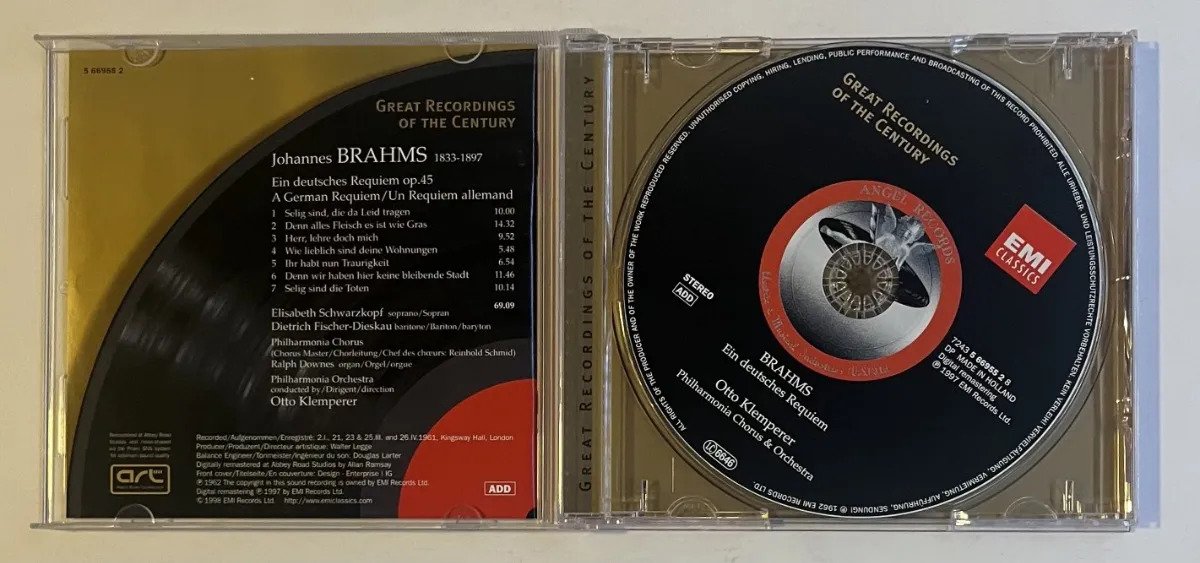 CD Ludwig van Beethoven - Symphonien 1 & 6 Pastorale - Imagem 2