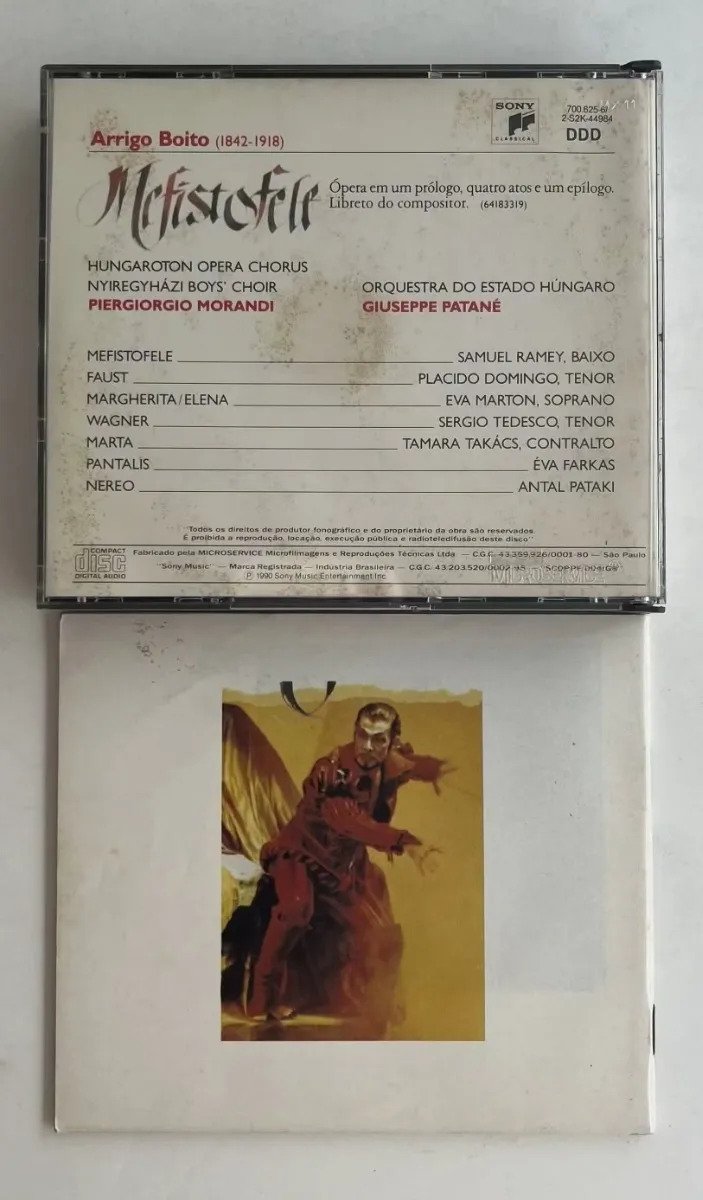 3 CDs Arrigo Boito - Mefistofele - Imagem 3