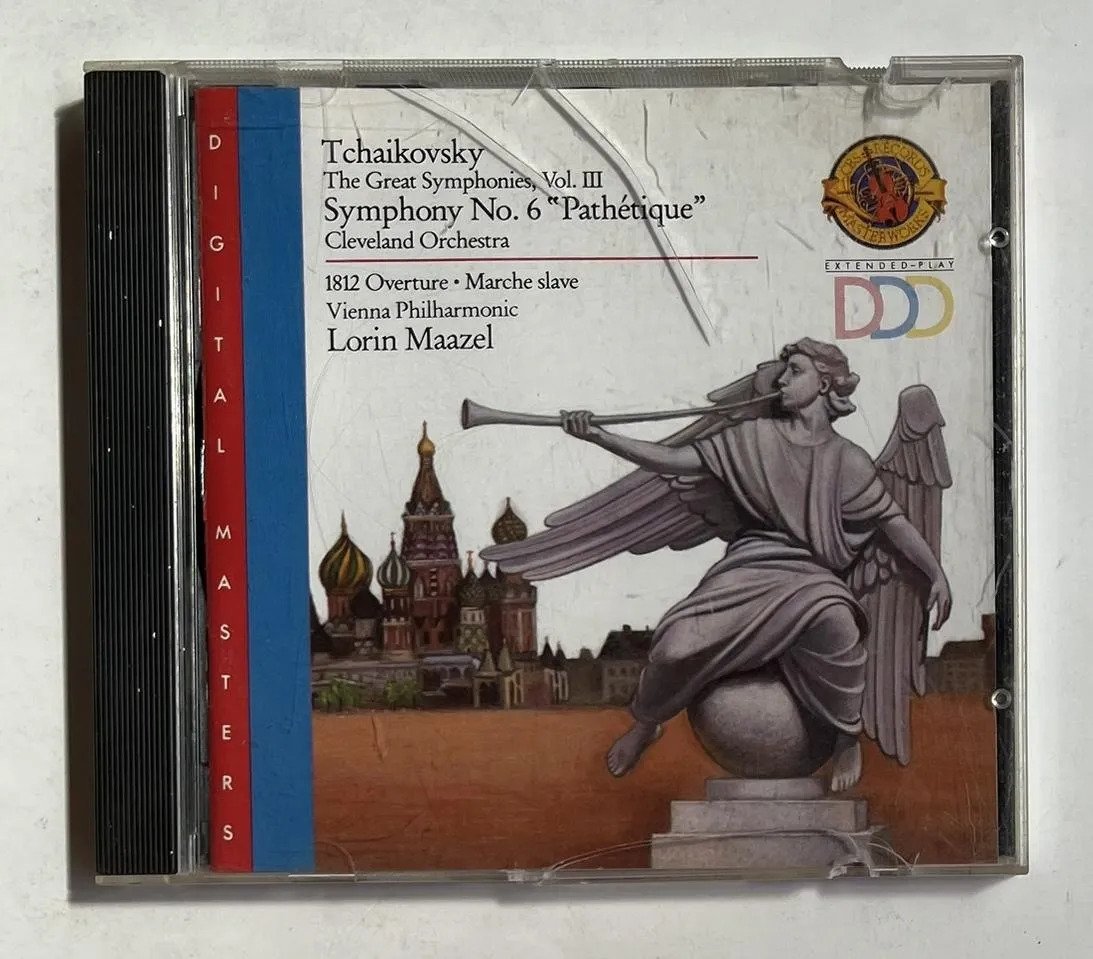 CD Pyotr Ilyich Tchaikovsky - Symphony No. 6 "Pathétique" • Marche Slave • 1812 Overture