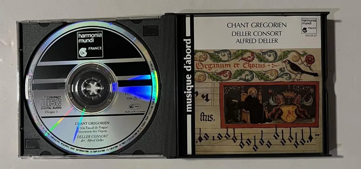 3 CDs Deller Consort - Chant Gregorien - Imagem 2