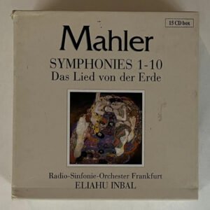 15 CDs Gustav Mahler - Symphonies 1-10 / Das Lied Von Der Erde