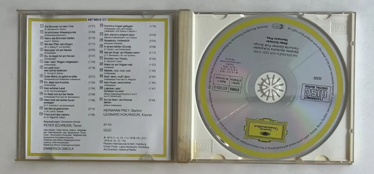 CD Peter Schreier - Am Brunnen Vor Dem Tore - Imagem 2