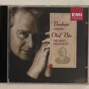 CD Johannes Brahms - Lieder