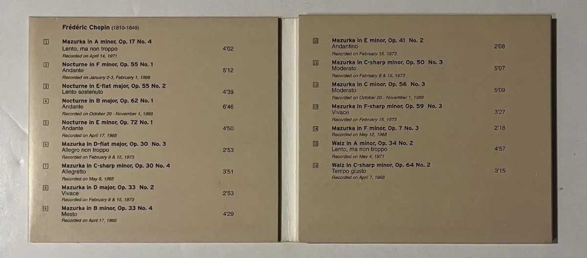 CD Vladimir Horowitz - Mazurkas - Walzes - Nocturnes - Imagem 2