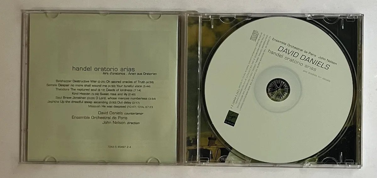 CD Georg Friedrich Händel - Oratorio Arias - Imagem 2