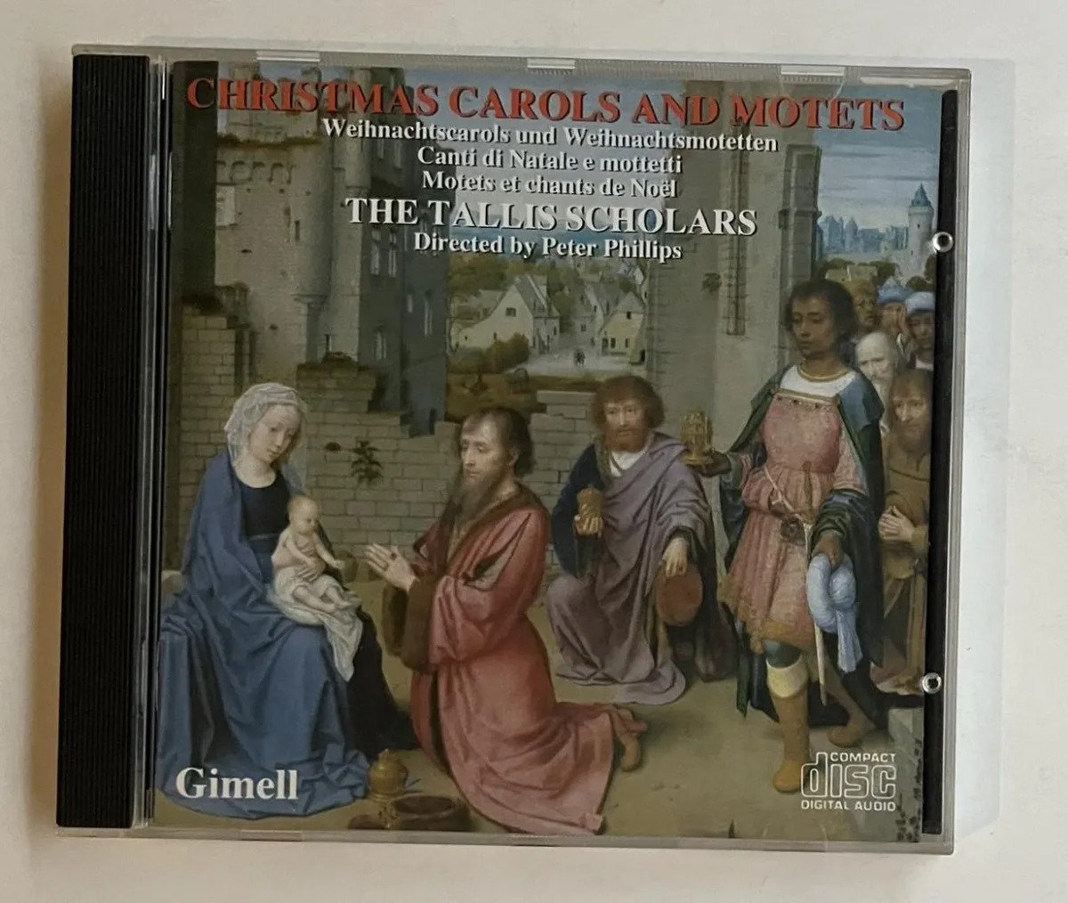 CD The Tallis Scholars - Christmas Carols And Motets / Weihnachtscarols Und Weihnachtsmotetten / Canti Di Natale E Mottetti / Motets Et Chants De Noël