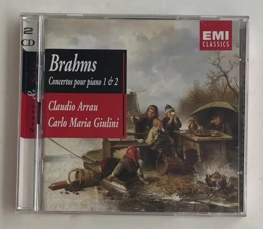 2 CDs Johannes Brahms - Concertos Pour Piano 1 & 2