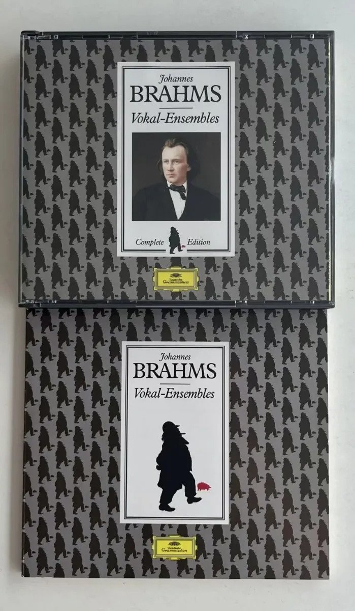 4 CDs Johannes Brahms - Vokal Ensembles - Imagem 2