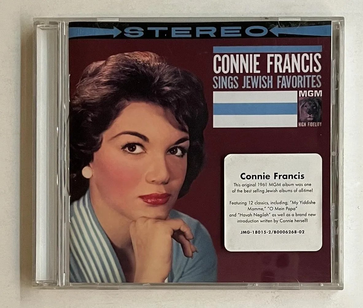 CD Connie Francis - Sings Jewish Favorites