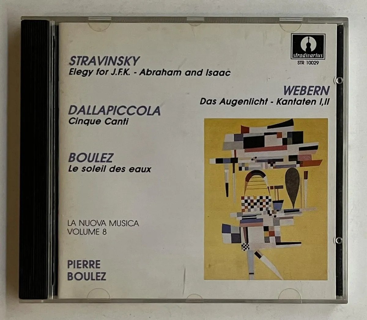CD Pierre Boulez - La Nuova Musica Volume 8