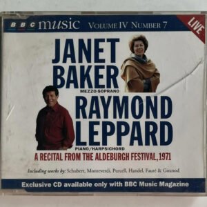 CD Janet Baker - A Recital From The Aldeburgh Festival, 1971