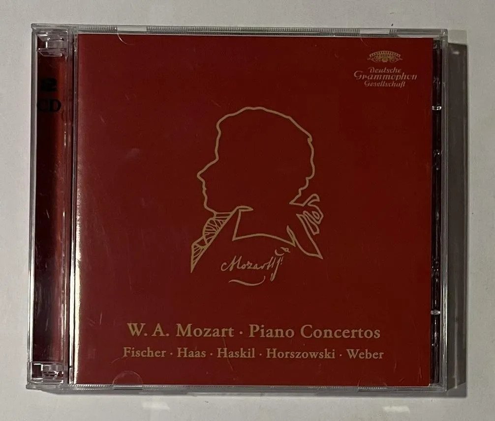 2 CDs Wolfgang Amadeus Mozart - Piano Concertos