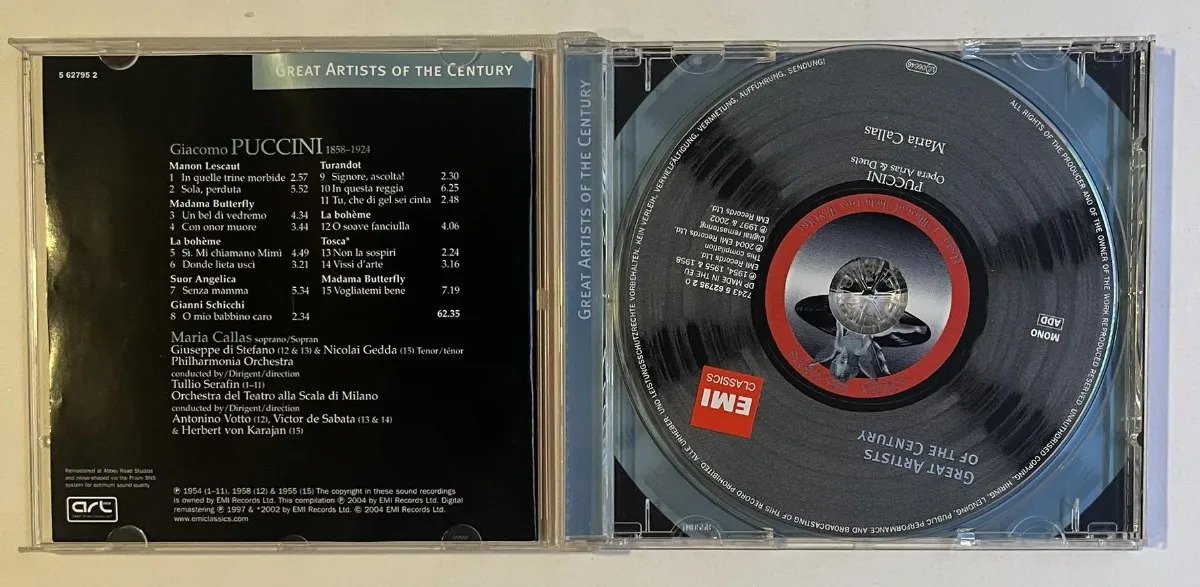 CD Maria Callas - Arias & Duets - Imagem 2