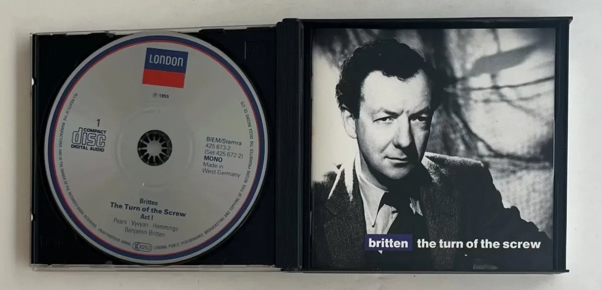 2 CDs Benjamin Britten - The Turn Of The Screw - Imagem 2