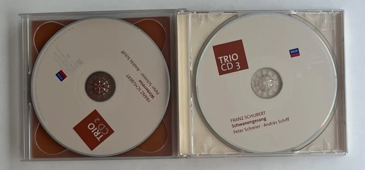 3 CDs Franz Schubert - Die Schöne Müllerin • Winterreise • Schwanengesang - Imagem 3