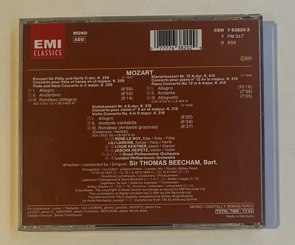 CD Otto Klemperer - The Klemperer Legacy - Beethoven - Symphony 3 Eroica - Imagem 3