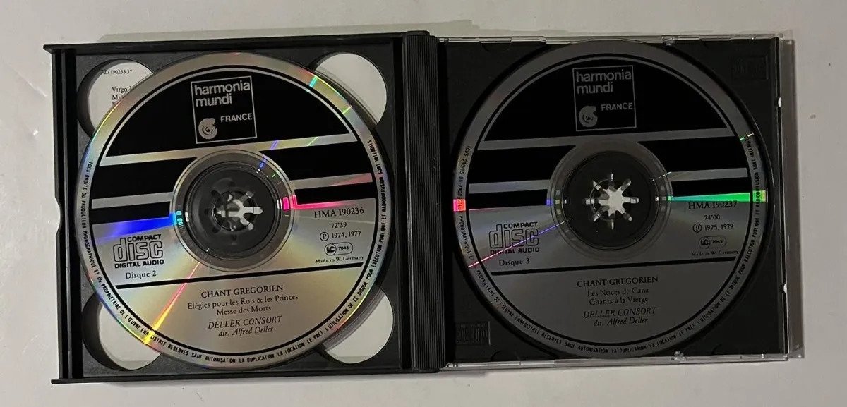 3 CDs Deller Consort - Chant Gregorien - Imagem 3