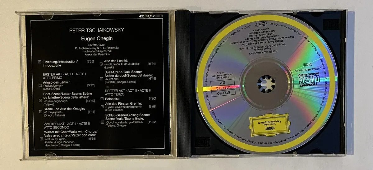 CD Pyotr Ilyich Tchaikovsky - Eugen Onegin - Szenen Und Arien - Imagem 2