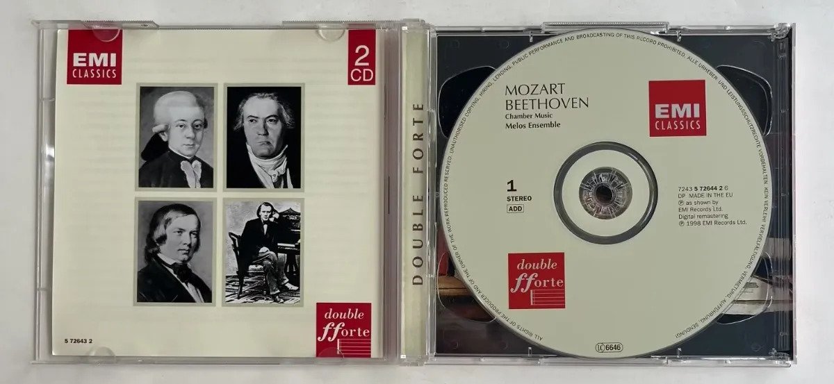2 CDs Melos Ensemble Of London - Chamber Music - Imagem 2