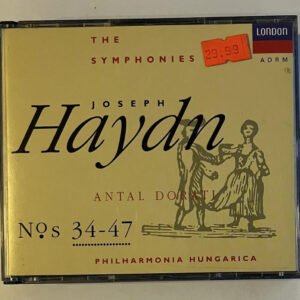 4 CDs Joseph Haydn - The Symphonies Nos 34 - 47