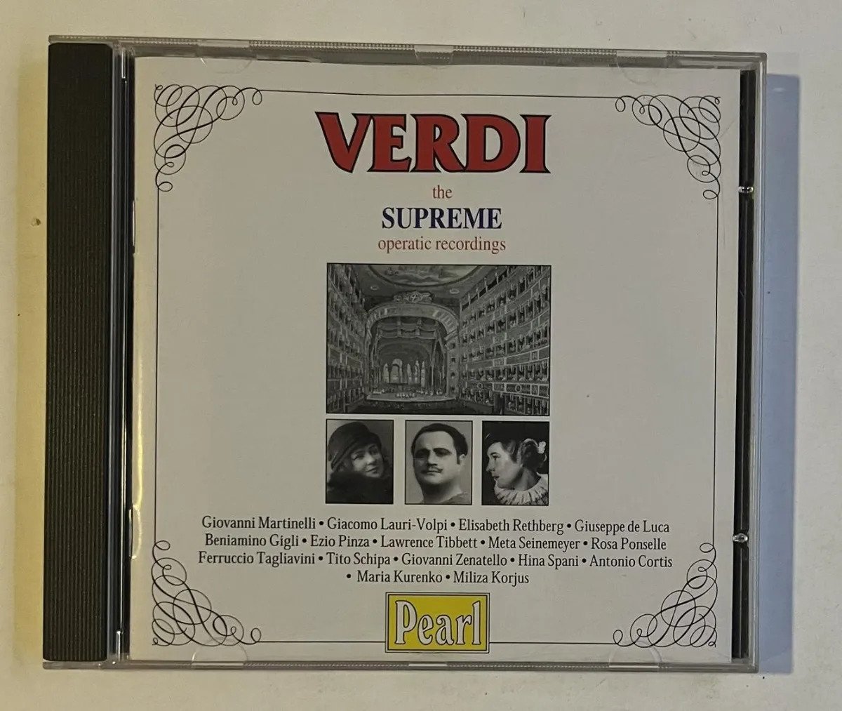 CD Verdi - Verdi The Supreme Operatic Recordings