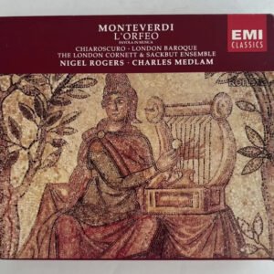 2 CDs Claudio Monteverdi - L'Orfeo (Favola In Musica)