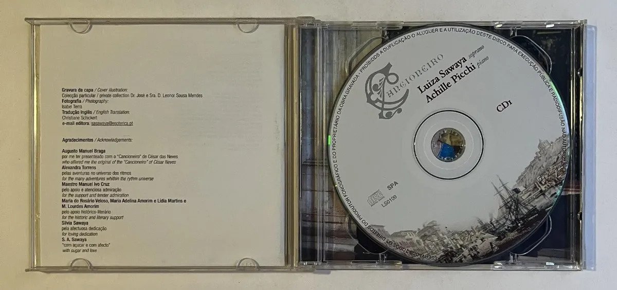 CD César Neves - Cancioneiro - Imagem 2