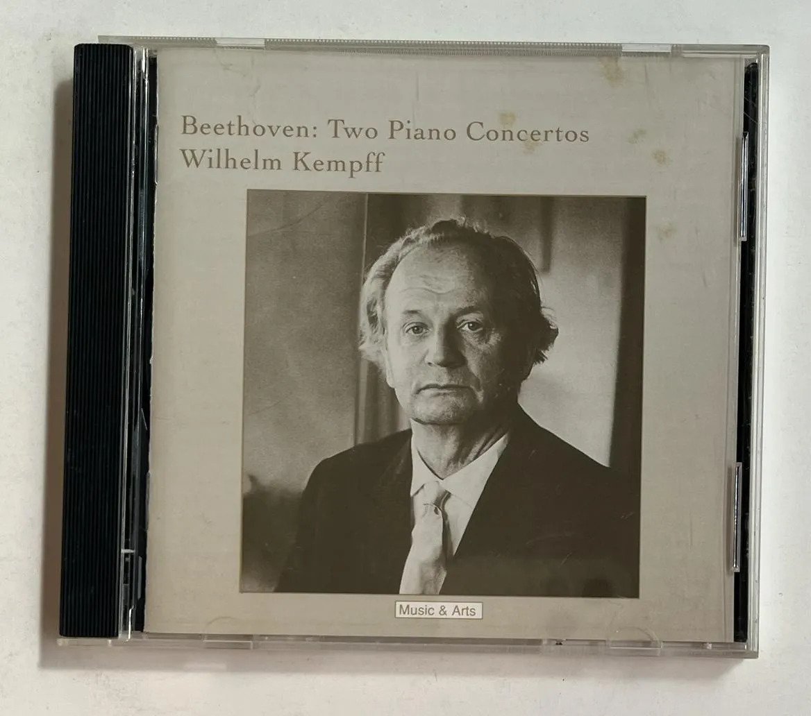 CD Wilhelm Kempff - Beethoven: Two Piano Concertos