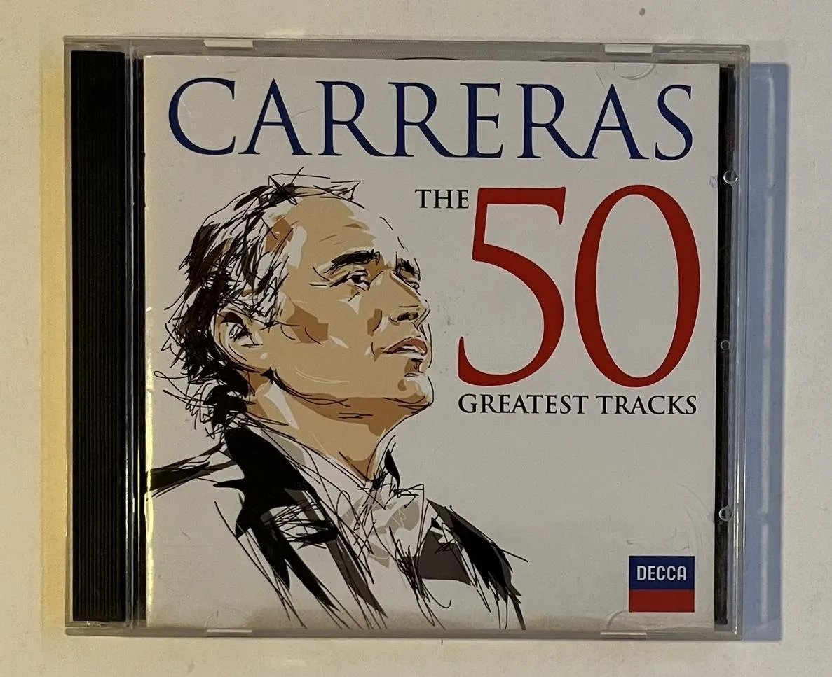 2 CDs José Carreras - The 50 Greatest Tracks