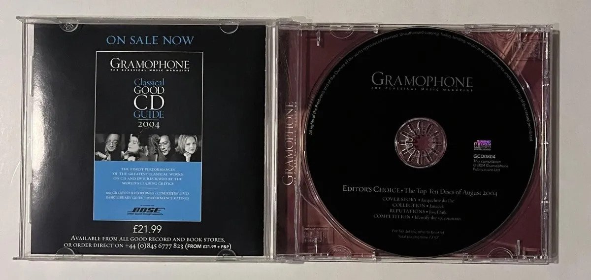 CD Various - Gramophone Editor's Choice: August 2004 - Imagem 2