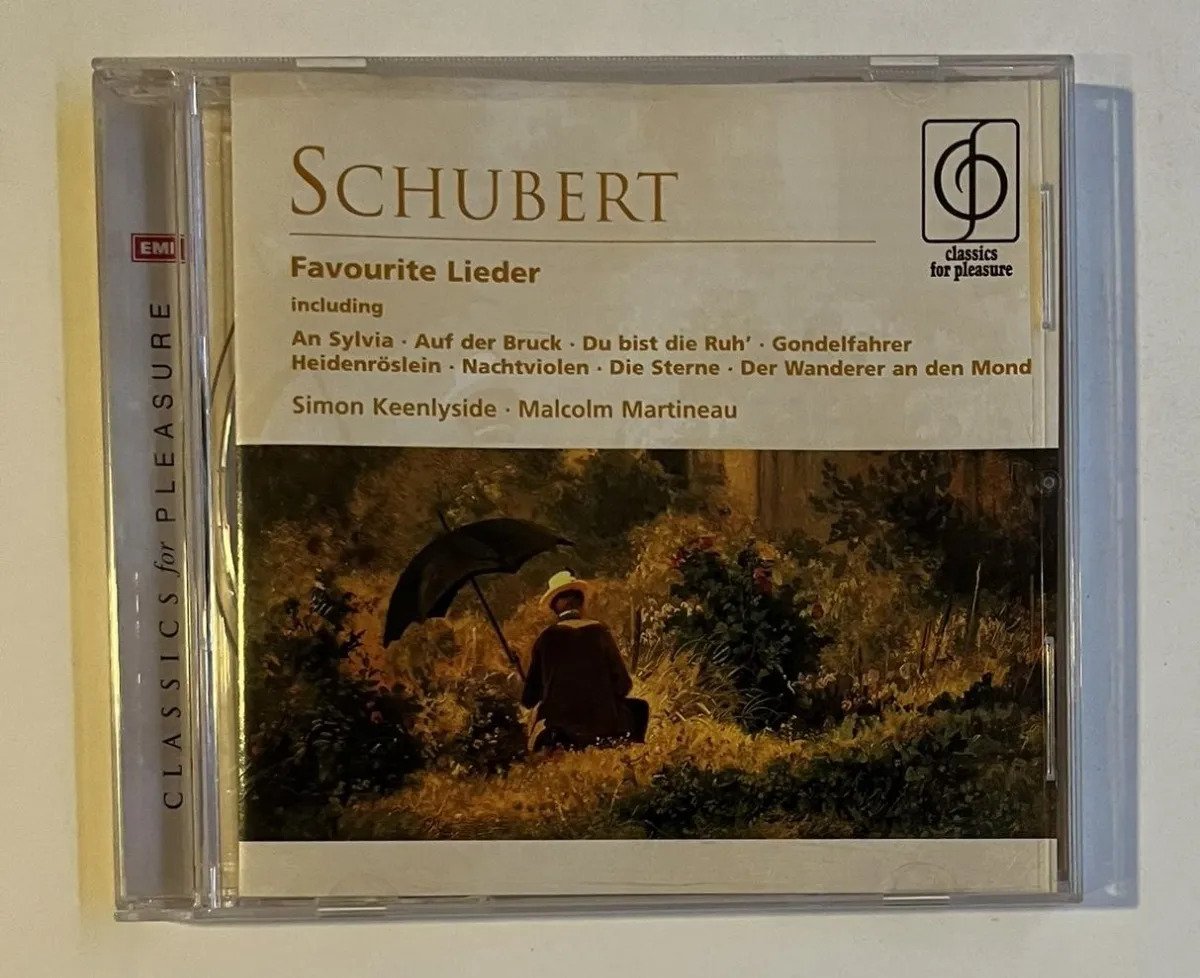 CD Schubert - Schubert Favourite Lieder