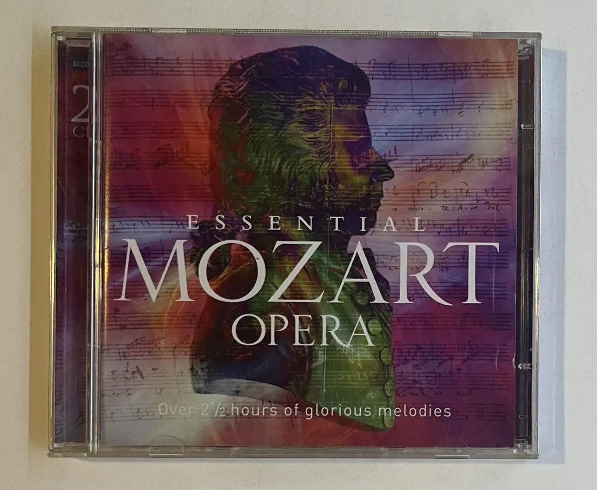 2 CDs Wolfgang Amadeus Mozart - Essential Mozart Opera