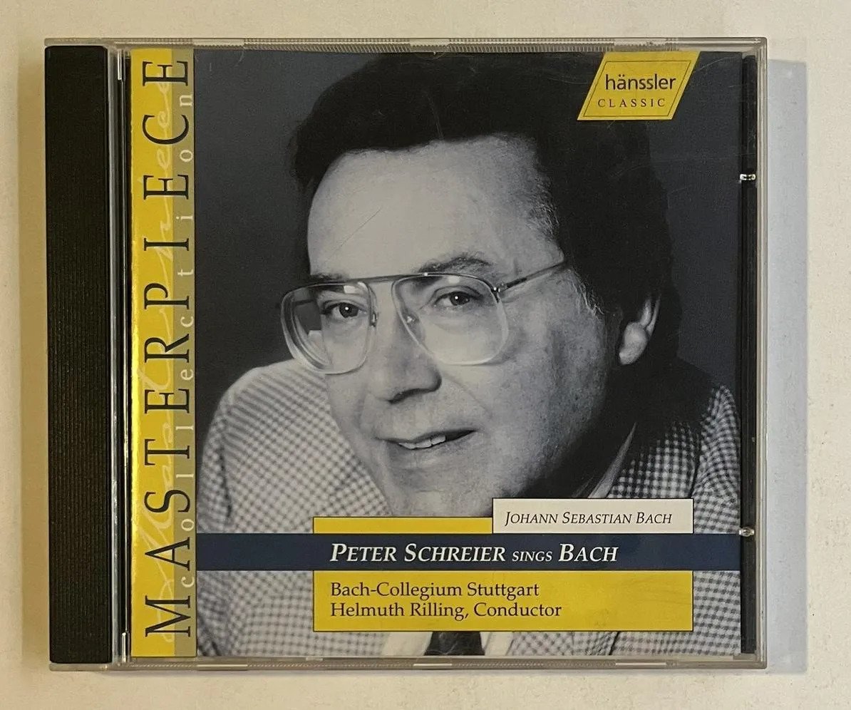 CD Johann Sebastian Bach - Peter Schreier Sings Bach