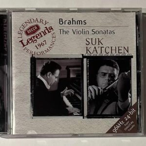 CD Johannes Brahms - The Violin Sonatas